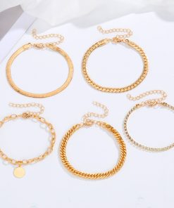 Classic Butterfly Lucky clovers Leaf Bracelet QTSL-9110046