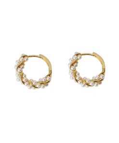 Fashion Lucky clover Pendant Earrings QTED-911103