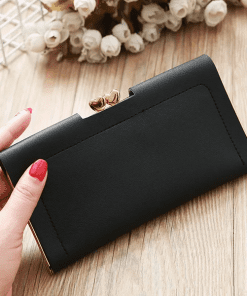 Fashion LM210 10x9x2cm Top quality Sky Blue Real Leather Wallet QB-927072