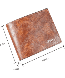 Fashion LM212 10x9x2cm High quality Red Real Leather Wallet QB-927086