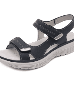 Classic Golden&Black Sandals With Open Toe LX-872140
