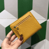 Fashion LM210 10x9x2cm High quality Blue Real Leather Wallet QB-927071