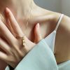 Fashion Red Gemstones Chains Necklace CCXL-91200150