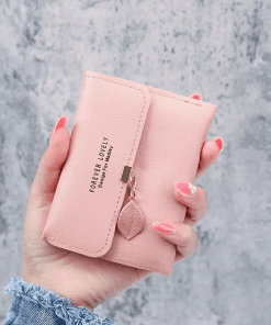 Fashion LM211 10x9x2cm Great quality Yellow Real Leather Wallet QB-927079
