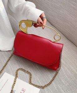 Vintage Top quality 3Colors 26cm Real Leather Chains strap Flap bag BB-921119