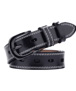 Fashion Top quality steel Buckle Wide-2cm Alphabets Real Leather Belt PD-862099