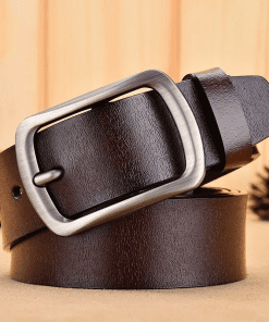 Vintage Top quality Alphabets Buckle Belt Wide-3cm Real Leather Belt PD-862117
