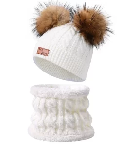Sets of weaves hat scarf gloves TZ- 851012
