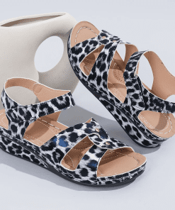 Classic Denims Alphabets Sandals With Open Toe LX-872160