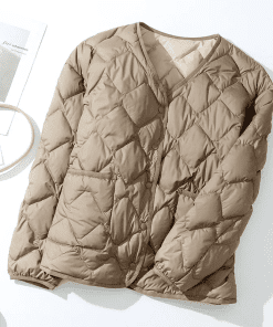 Classic Top quality Duck down Waterproof Gray Hooded Down jacket For winter WT-813053