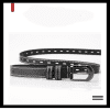 Fashion Top quality Alphabet Golden Buckle Wide-3.8cm Real Leather Belt PD-862106