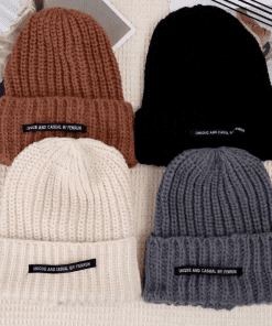 Fashion Knitte Cotton hat For winter MZ-916195