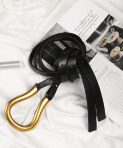 Fashion Top quality Rhinestone steel Buckle 3cm Wide Soft Real Leather Belt PD-862092