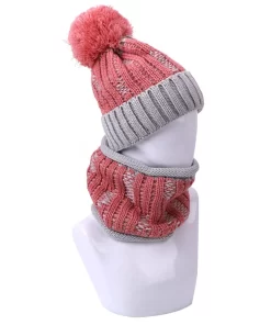 Sets of weaves hat scarf gloves TZ- 851013