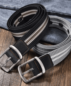 Vintage Top quality Golden Alphabets Buckle Belt Wide-3.5cm Real Leather Belt PD-862116