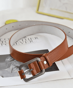 Classic Top quality steel Buckle Belt-2cm Real Leather Woman Belt PD-862129