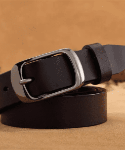 Vintage Top quality steel Buckle Belt Wide-4cm Real Leather Belt PD-862134