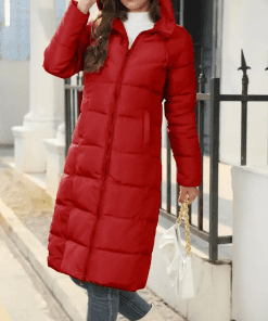Classic Top quality Orange Waterproof Goose Down Jacket For winter WT-813030