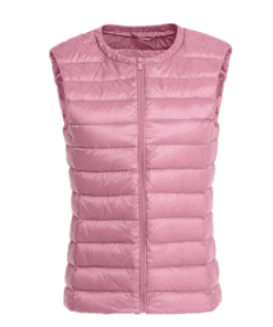 Fashion Top quality waterproof Pink Cashmere Adjustable Hooded Down jacket For winter WT-813048