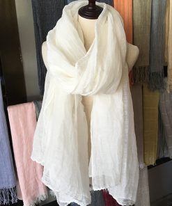 Classic Cashmere 240x26cm Alphabets Scarf WJ-985173