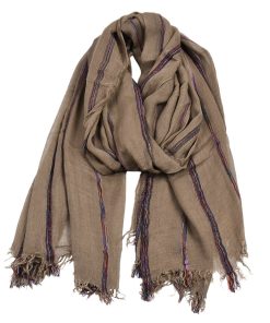 Fashion Cashmere 180x62cm Alphabets Scarf WJ-985169