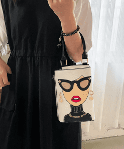 M24422 Top quality 45x26x23cm Real Leather Handbag With Small pocket Adjustable Strap BB-921439