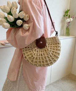 476433 Classic Top quality 16.5X5X10cm Pink Real Leather Handbag with Chains BB-921694