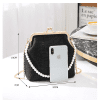 446744 Classic Top quality 22x13x6cm velvet Chains Flap bag BB-921330