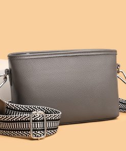 M12095  M47134 Top quality 25x27x11.5cm Real Leather Chains Totebag with Adjustable Strap BB-921520