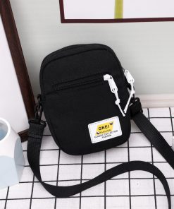 Classic 247205 Top quality 33x22x18cm Black Real Leather Travel bag with Strap BB-921287