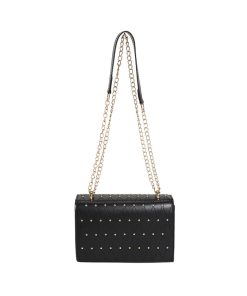 1013 Fashion Top Quality 18x18x12cm Checks Red Real Leather backpack With Straps Chains BB-921759