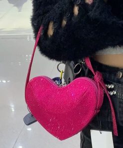Fashion Top Quality 16x10cm Real Leather Makeupbag With Chains BB-921784