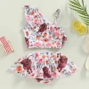Fashion Sexy Smocked Tankini Swimsuits YY-925418