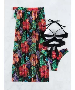 Fashion Sexy One-piece Smocked Swimsuits YY-925347