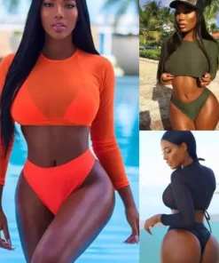 Fashion Sexy Backless One-piece Smocked Swimsuit YY-925399