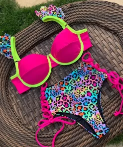 Quick-drying Sexy Bikini halter top Swimsuits YY-925465