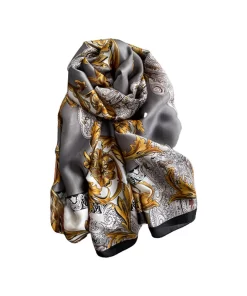 70x70cm Classical High quality Silk Scarf WJ-986035