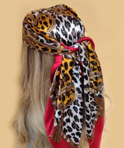 90x90cm Vintage Alphabet High quality Silk Scarf WJ-986063