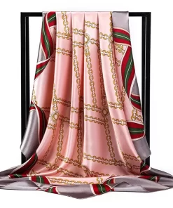 180x90cm Alphabets High quality Long Silk Scarf WJ-986100