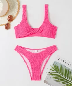 Quick-drying Sexy Bikini halter top Swimsuits YY-925498