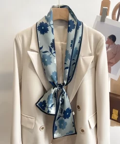 180x90cm 2colors High quality Long Silk Scarf WJ-986132