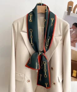 180x90cm Classical Alphabets high quality Long Silk Scarf WJ-986138