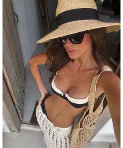 Sexy Bikini Smocked Swimsuits YY-925521