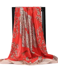 70x70cm High quality Silk Scarf WJ-986012