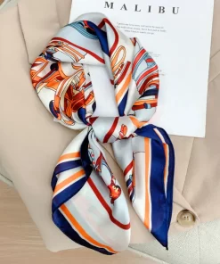 90x90cm High quality Silk Scarf WJ-986075