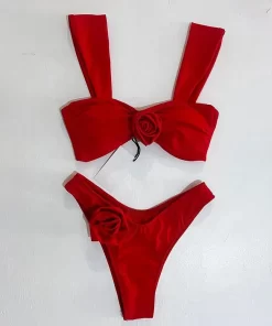 Sexy Tankini Smocked Swimsuits YY-925490