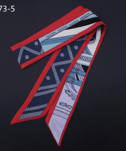 120x8cm Fashion Alphabets Handbag Ribbon Scarf Neck Bow WJ-987005