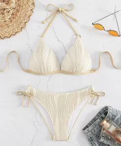 Sexy Bikini Smocked Swimsuits YY-925554