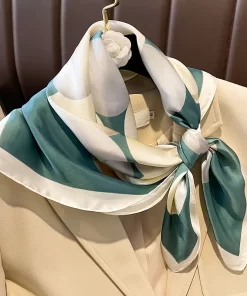 90x90cm Fashion High quality Silk Scarf WJ-986069