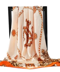 120x8cm Alphabets Embroidery Handbag Ribbon Scarf Neck Bow WJ-987024
